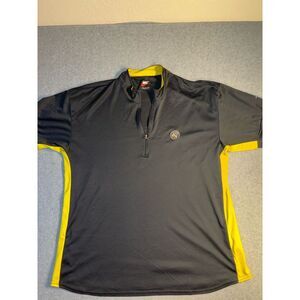 Nike Breathe 1/4 Zip Pullover Shirt Men Extra Large XL Black‎ Lite  Dri Fit